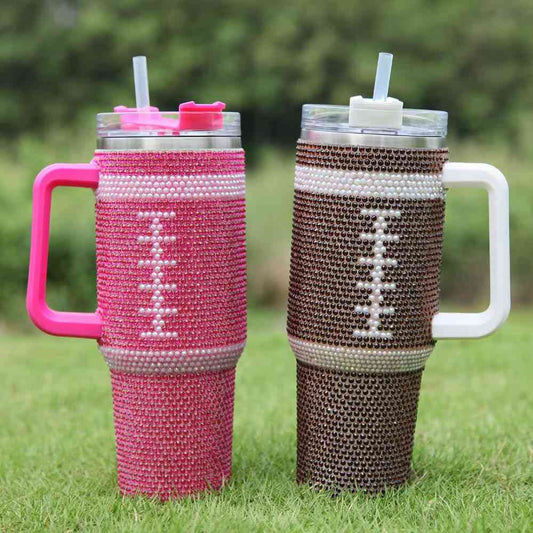 Rhinestone sports tumbler