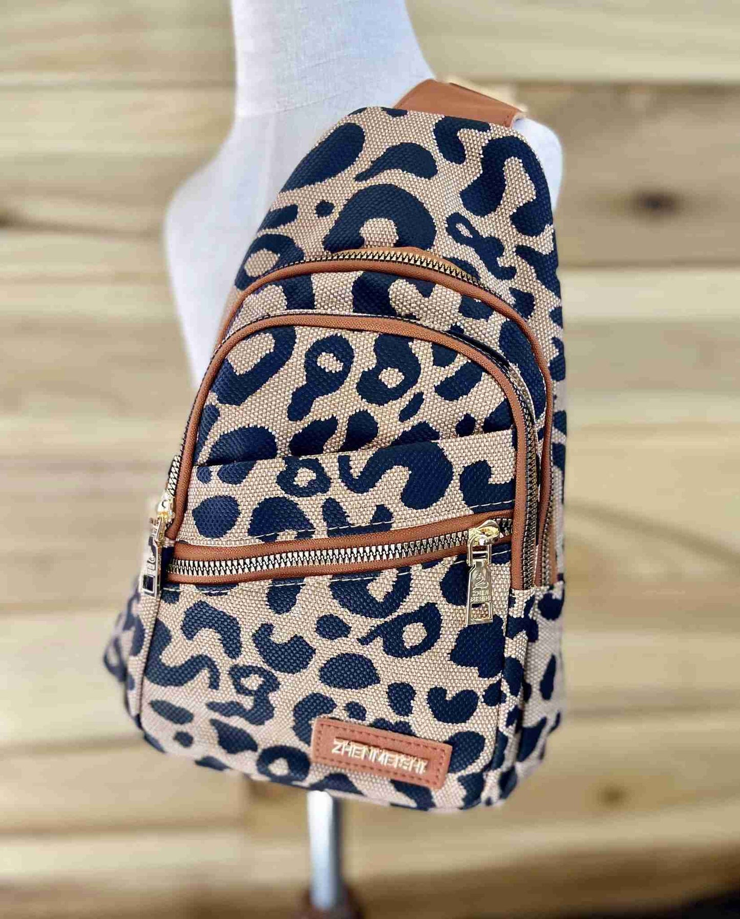 Leopard crossbody