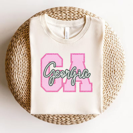 Preppy State Flower Tee