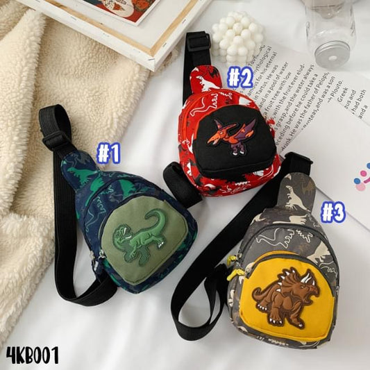 Kids dinosaur crossbody