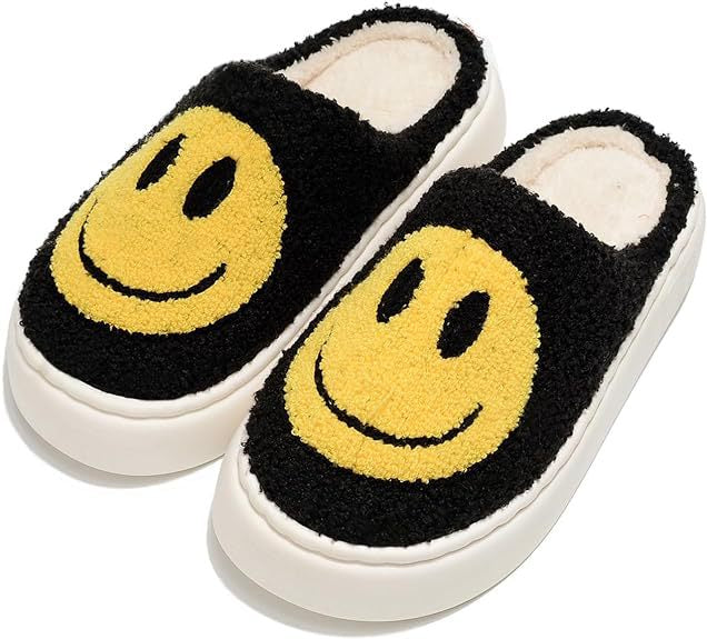 Platform Smiley House Shoes