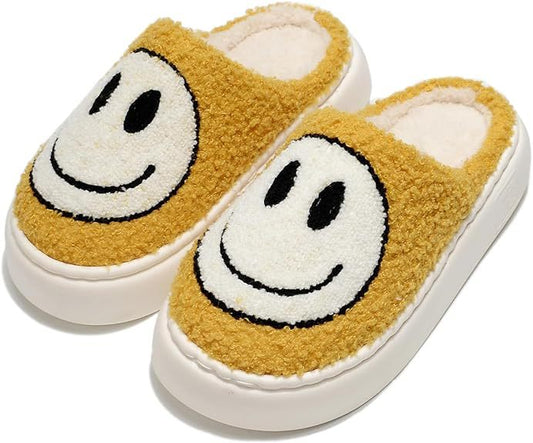 Platform Smiley House Shoes